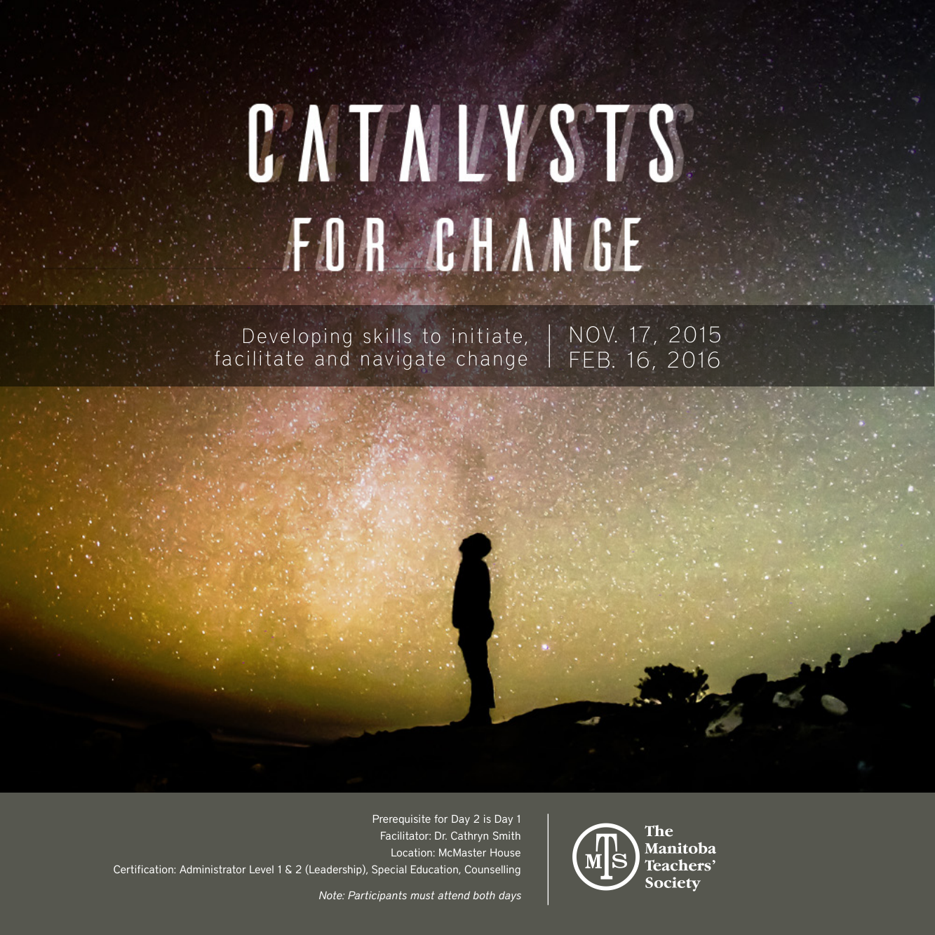 Catalysts For Change Seine River Teachers' Association