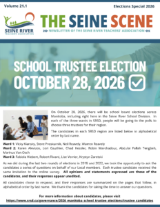 Seine River School Division Trustee Elections Questionnaire 2026